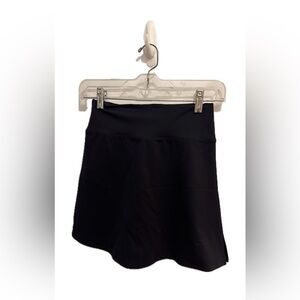 Black workout Mini Skirt/skort